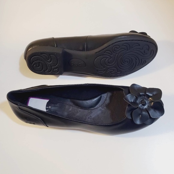 BOC women's ballet Black flat shoes size 8 1/2 M - Picture 7 of 14